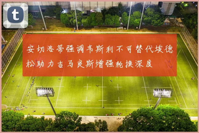 安切洛蒂强调韦斯利不可替代埃德松助力吉马良斯增强轮换深度
