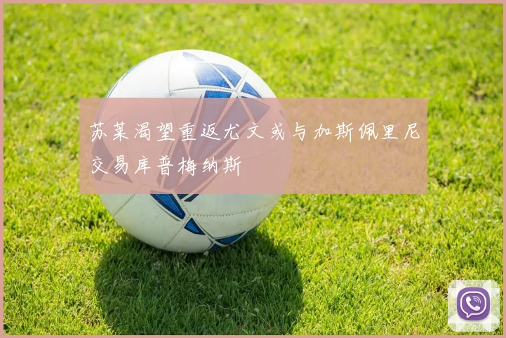 苏莱渴望重返尤文或与加斯佩里尼交易库普梅纳斯